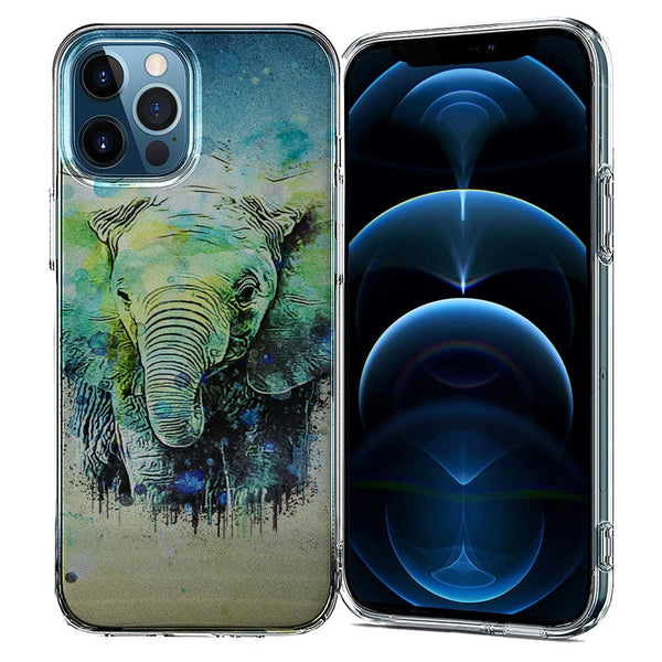 Coque iPhone 13 Water Color Elephant - IPHONE 13, Coque Silicone et Protections design